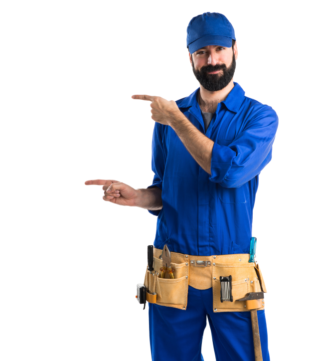 standing man